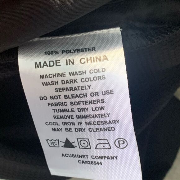 Black and Gray Footjoy Quarter-Zip Pullover - Picture 7 of 7